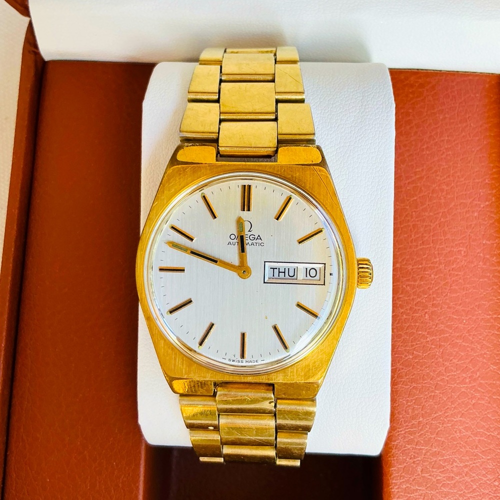 Mens OMEGA DOUBLE DATE AUTOMATIC watch 🔥🔥🔥